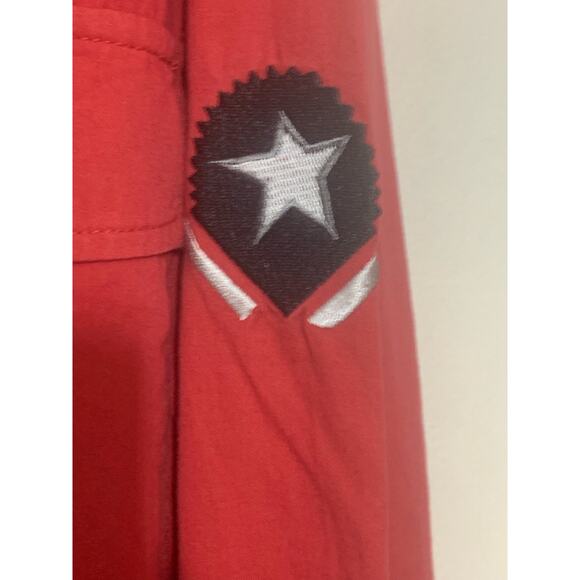 Marithe' Francois Girbaud Button up Long SL Military Inspired Mens Shirt XL - Picture 15 of 16